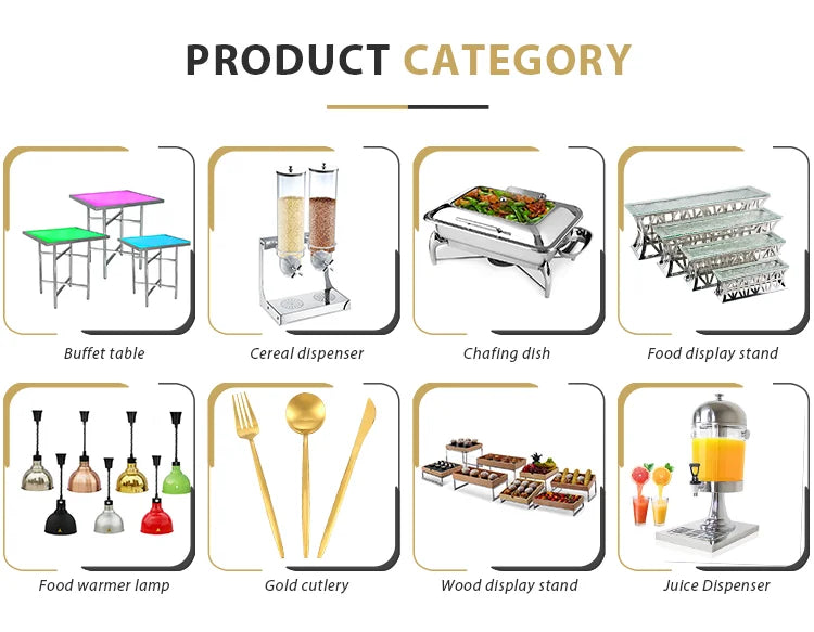 9 Qt Stainless Steel Chafing Dish Food Warmer Set 9L Capacity Rectangular Buffet Serving Dish for Restaurants Hotels for Chefs