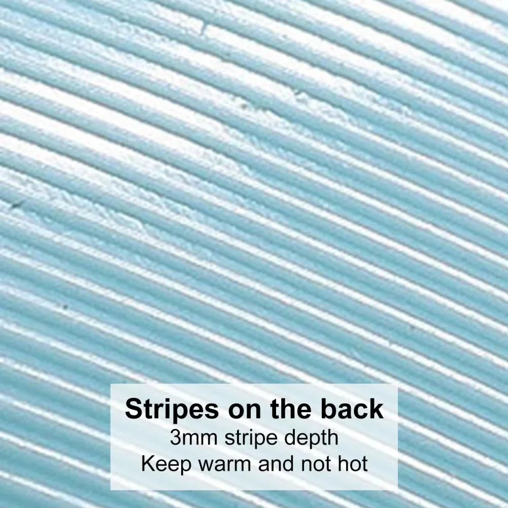 2000ML Hot Water Bottle Thick Rubber Bag Winter Warmer Random color