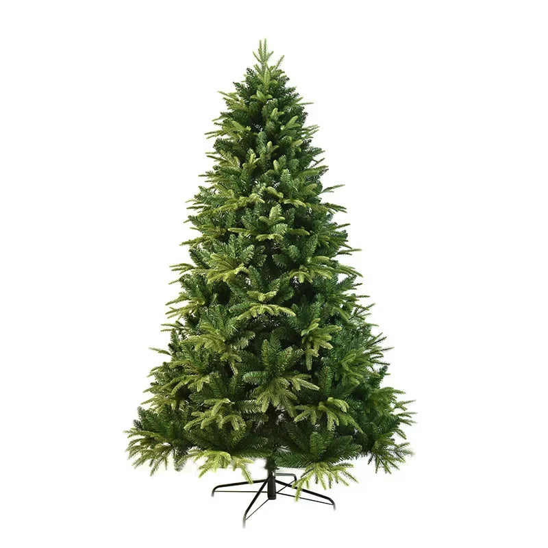 Artificial Christmas Tree PE&PVC Encryption with Lights Large Green Christmas Tree 120CM-240CM Family Christmas Party Decoration