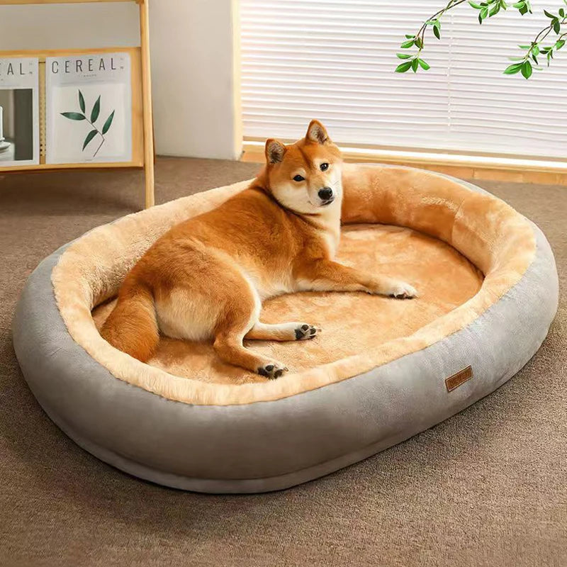 Pet Cat Dog Bed Cozy Square Plush Kennel Puppy Sofa Bed Cushion Pet Product Accessories For Small Medium Animal Doghouse