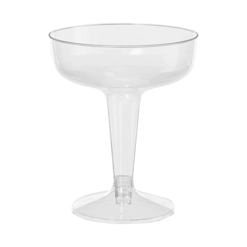 New Plastic Champagne Flutes Disposable - 20Pcs Clear Plastic Champagne Glasses For Parties Clear Plastic Cup