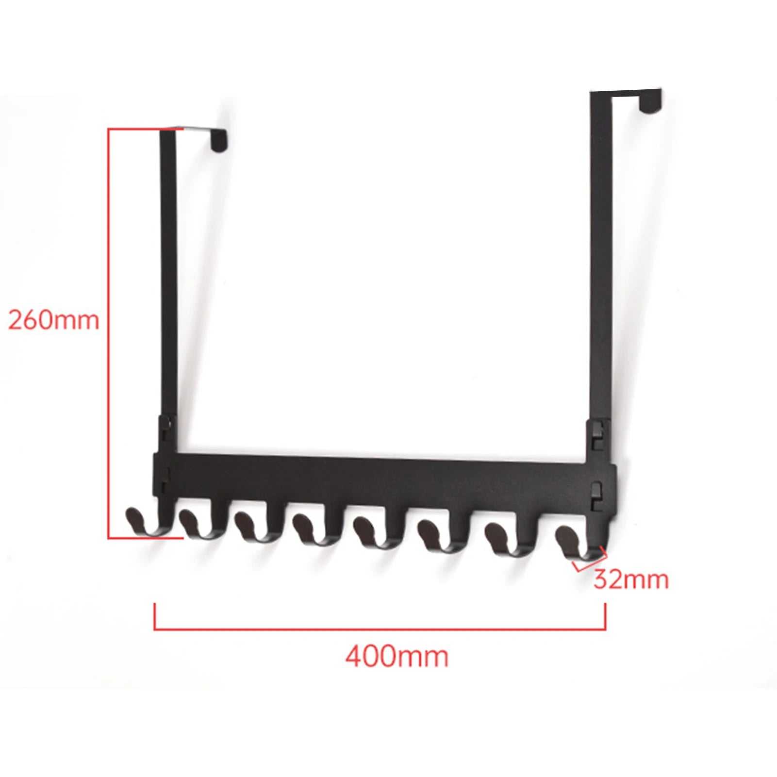 Hooks Over The Door Home Bathroom Organizer Rack Clothes Coat Hat Towel Hanger New Bathroom Kitchen Accessories Holder Door Hang