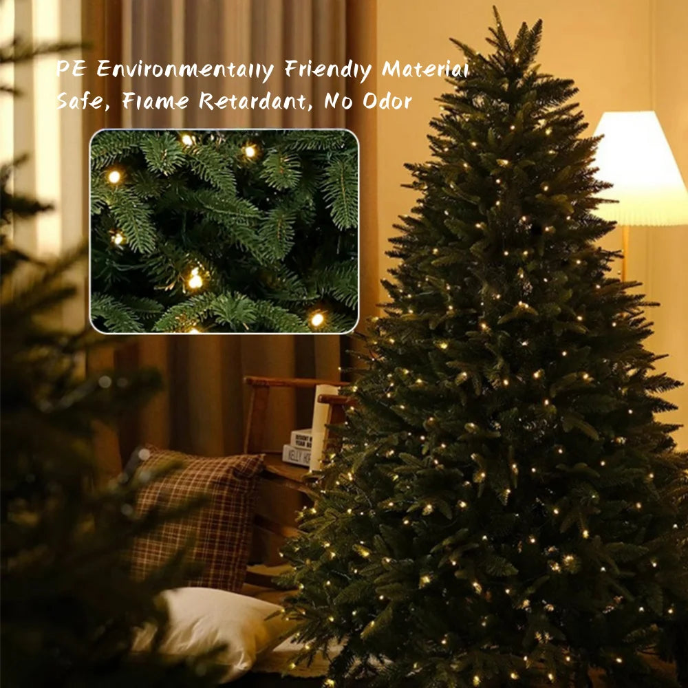 Artificial Christmas Tree PE+PVC Encryption Large Christmas Home Decoration New Year Christmas Tree 1.5m To 2.4m
