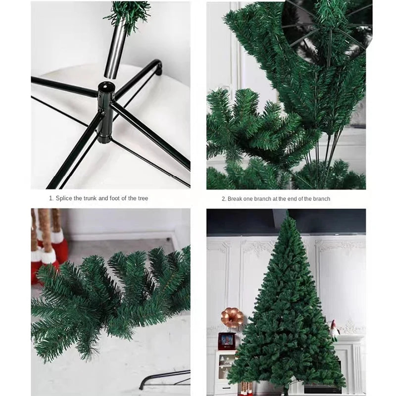 3m Christmas Tree Decoration Set 2.1/2.4 Large DIY Christmas Ornaments For Trees Holiday Party Home Decor Hanging Drop Shipping