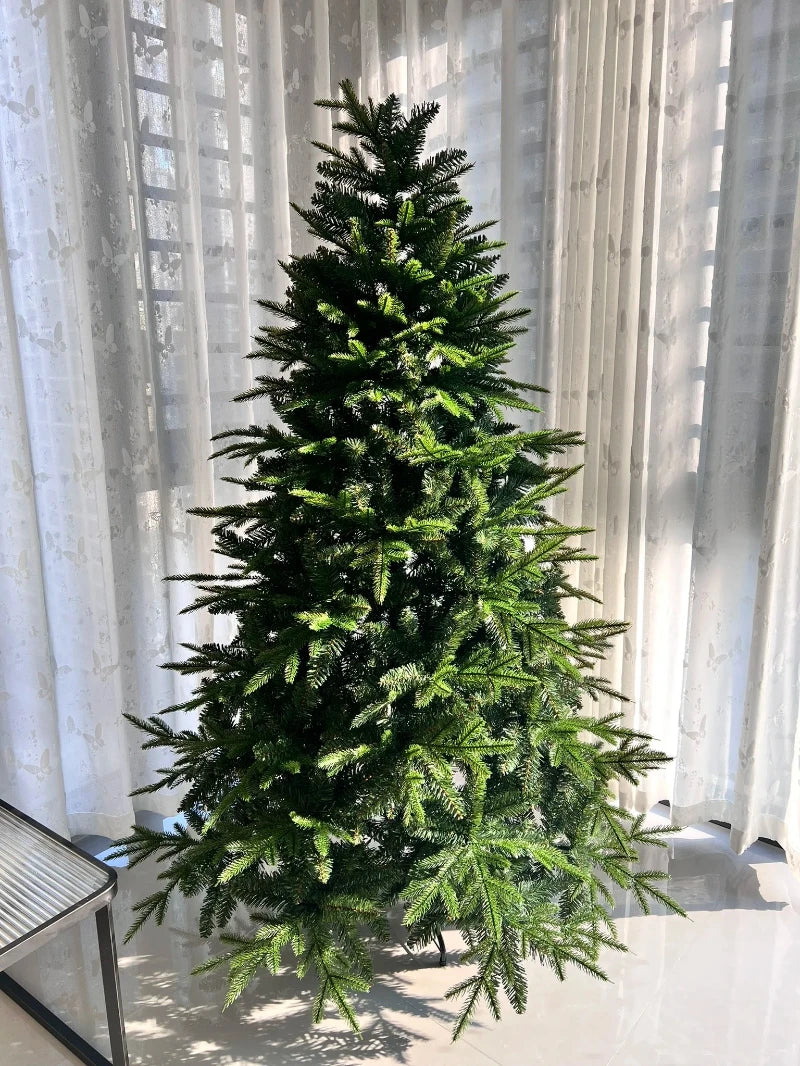 Artificial Christmas Tree PE&PVC Material with LED Lights Large Christmas Tree 120CM To 240CM Family Party Christmas Decoration