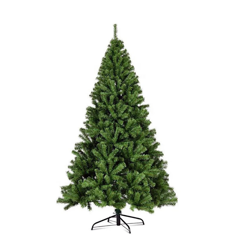 Christmas Tree 6 Ft Green Thick and Dense Pine Needle PVC Artifical Christmas Tree with Metal Stand