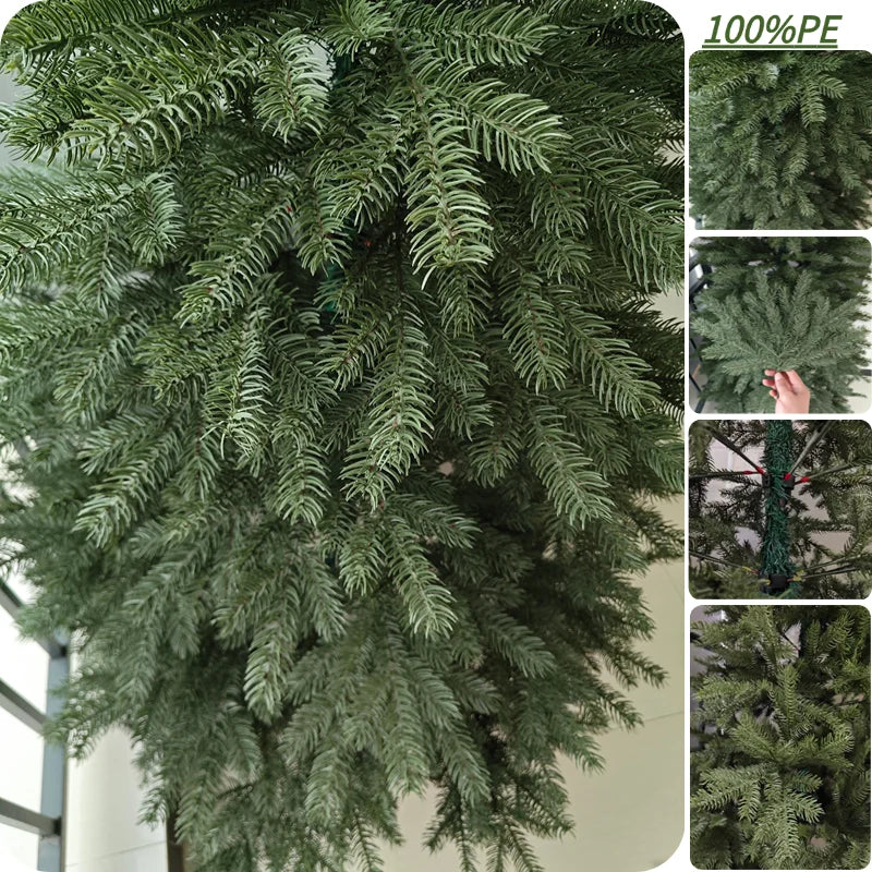 Artificial Christmas Tree 100%PE Large Encrypted Green Christmas Tree 120CM-300CM Family Party Christmas Atmosphere Decoration