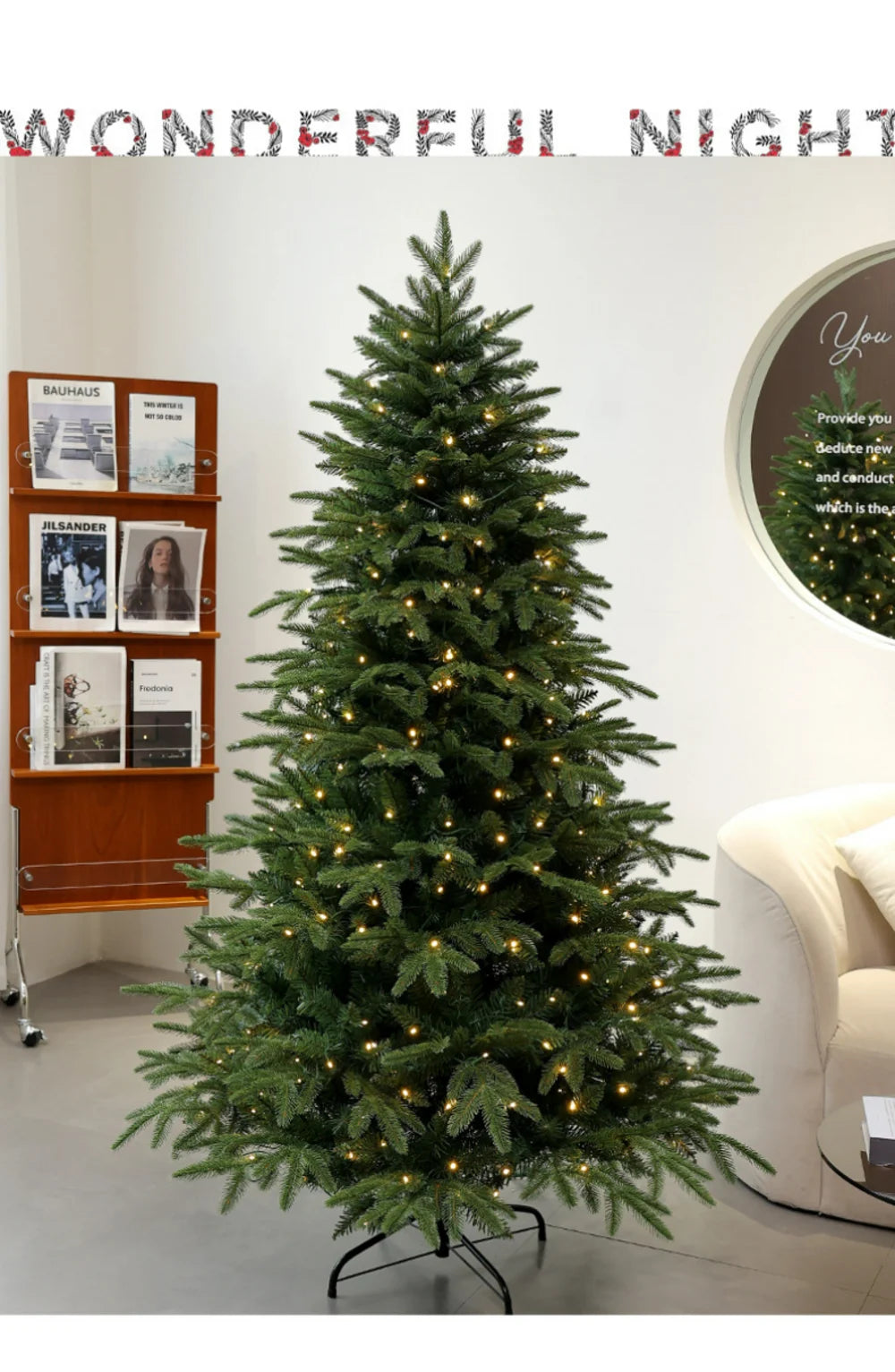 Artificial Christmas Tree PE+PVC Encryption Large Christmas Home Decoration New Year Christmas Tree 1.5m To 2.4m