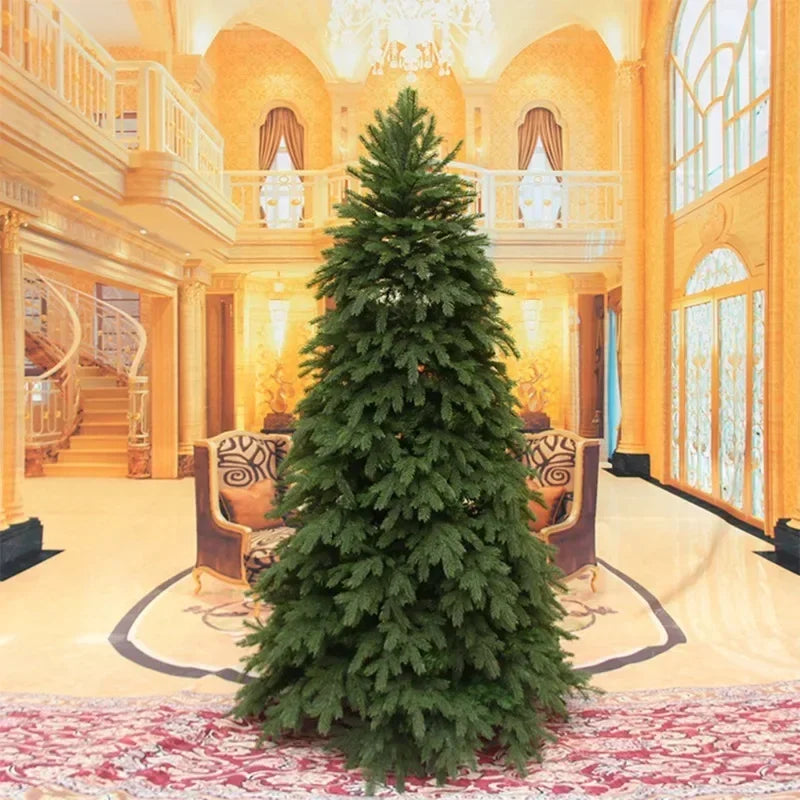 Full PE Artificial Christmas Tree Premium Luxury Encryption Large Green Xmas Tree Pine Home Party Decoration Home & Garden decor