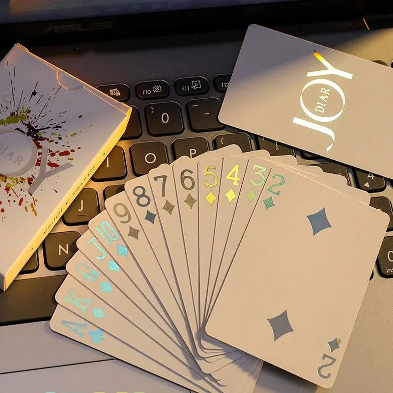 Luminous poker card set, high-quality cardboard, suitable for dormitories, gifts, and various holiday party activities