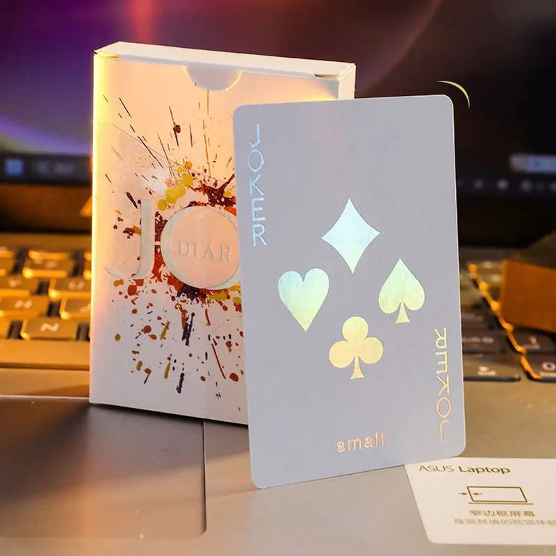 Luminous poker card set, high-quality cardboard, suitable for dormitories, gifts, and various holiday party activities
