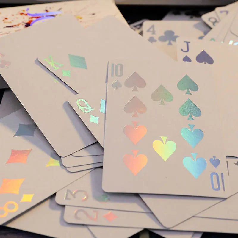 Luminous poker card set, high-quality cardboard, suitable for dormitories, gifts, and various holiday party activities
