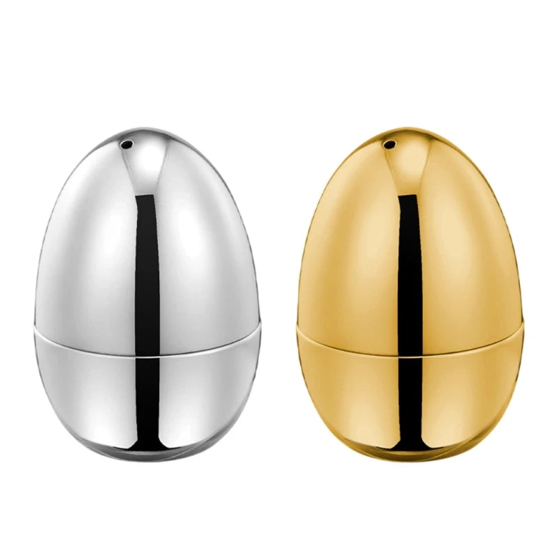Eggs Shaped Toothpick Holder 304 Stainless Steel Toothpicks Storage Container Restaurant Toothpick Dispenser Box D2RD