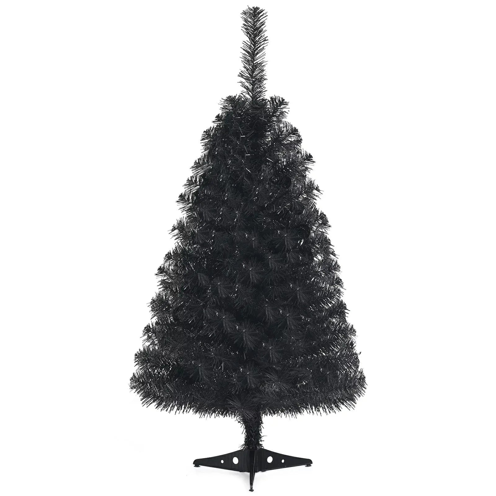 Black Tree For Christmas Decoration Ornaments Crafts Home Decoration Accessories Assembly Shelf Santa Decor Figurines Desk Decor