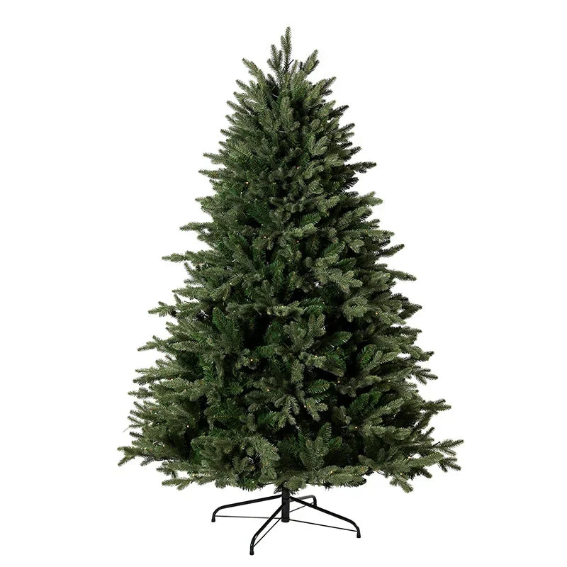 PE Christmas Tree with Lights 1.5m PE Christmas Tree Christmas Mall Scene Layout Supplies LED Xmas Tree