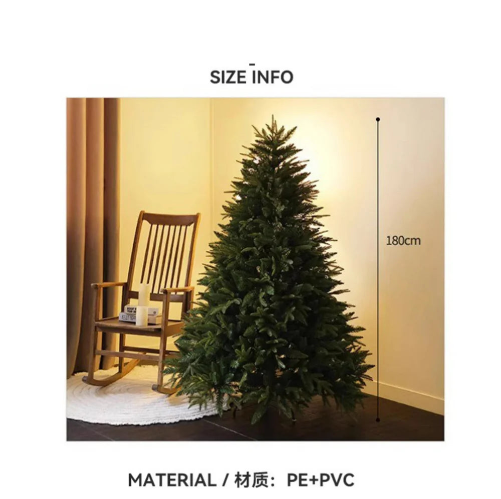Artificial Christmas Tree PE+PVC Encryption Large Christmas Home Decoration New Year Christmas Tree 1.5m To 2.4m