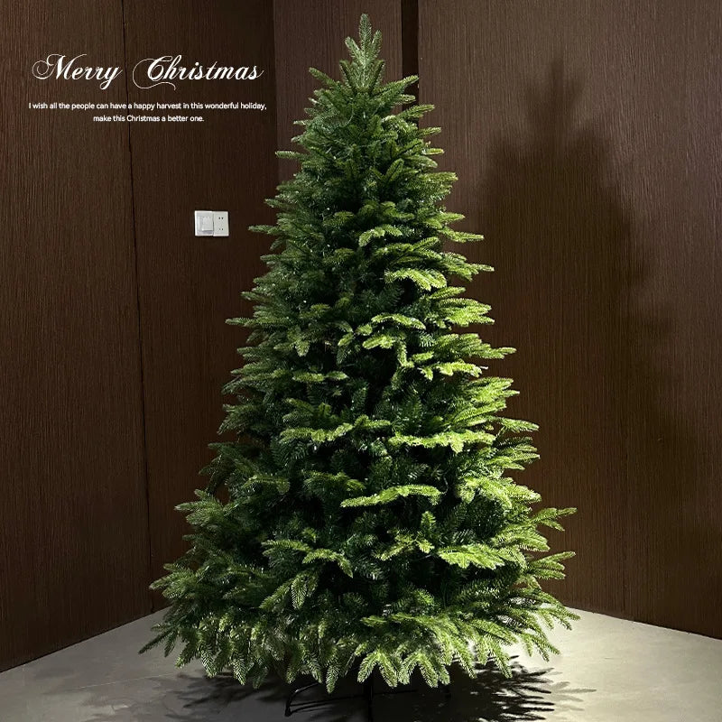 New Christmas Decorations Pe Mixed PVC Christmas Tree Encryption Lamp Christmas Tree Big Christmas Tree New Christmas Decoration