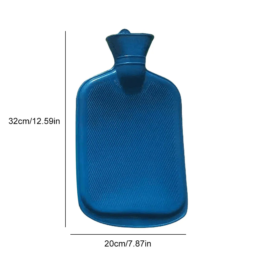 Insulating Hot Water Bags & Plush Cover Hot Water Bottle Winter Reusable Hand Warmers Water Bag Cover Long Lasting Feet Warmer
