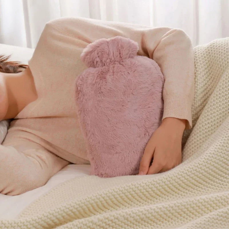 1000/2000Ml large-capacity hot water bag Removable hot water bag can be reused Women's belly warmer, hand warmer hot water bag