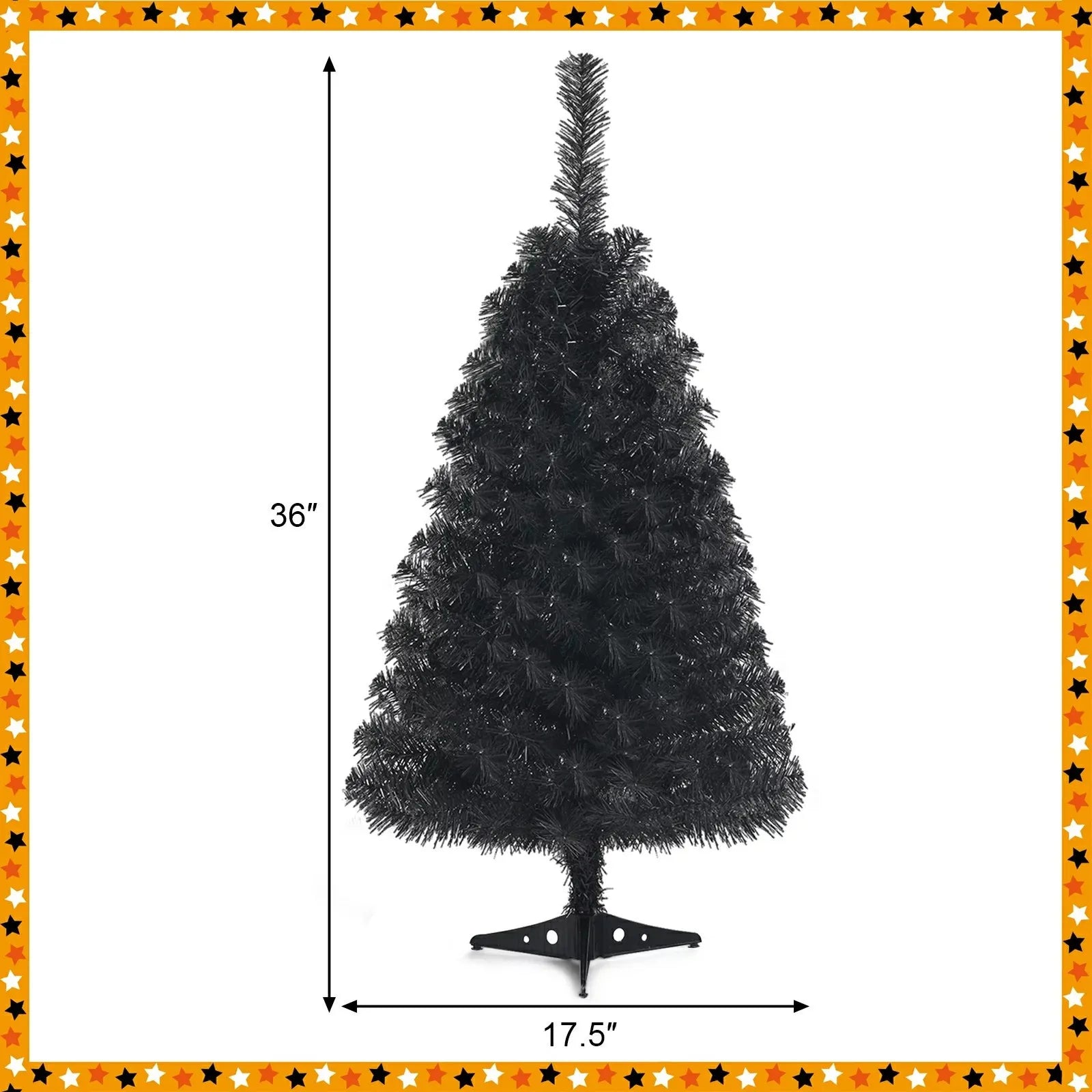 Black Tree For Christmas Decoration Ornaments Crafts Home Decoration Accessories Assembly Shelf Santa Decor Figurines Desk Decor