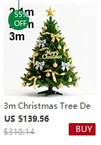 3m Christmas Tree Decoration Set 2.1/2.4 Large DIY Christmas Ornaments For Trees Holiday Party Home Decor Hanging Drop Shipping