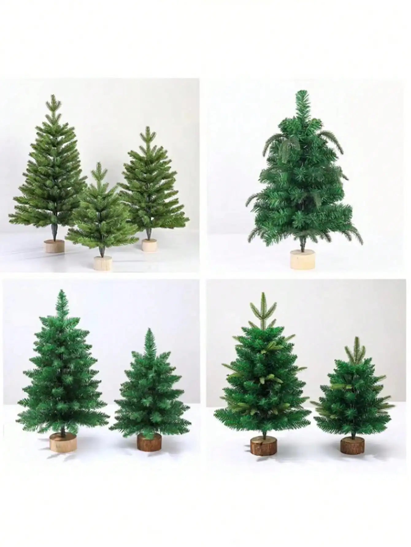 Christmas Tree Ornament Durable Mini Christmas Tree Decoration Prop for Christmas Parties Family Gatherings Daily Desktop Decor