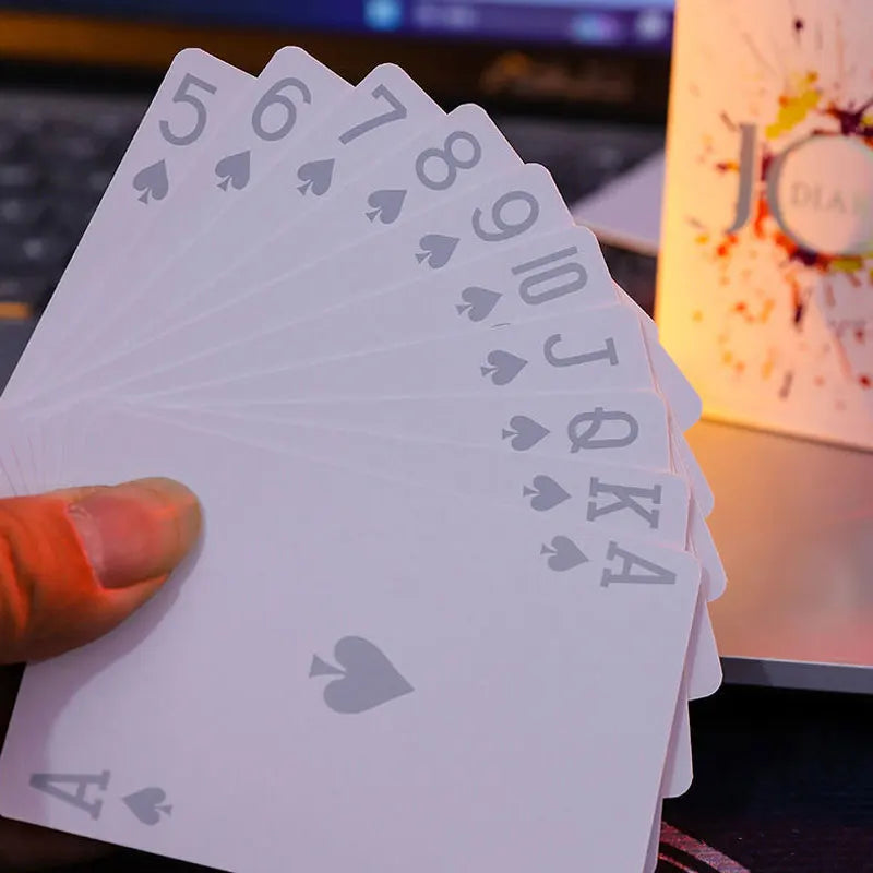 Luminous poker card set, high-quality cardboard, suitable for dormitories, gifts, and various holiday party activities