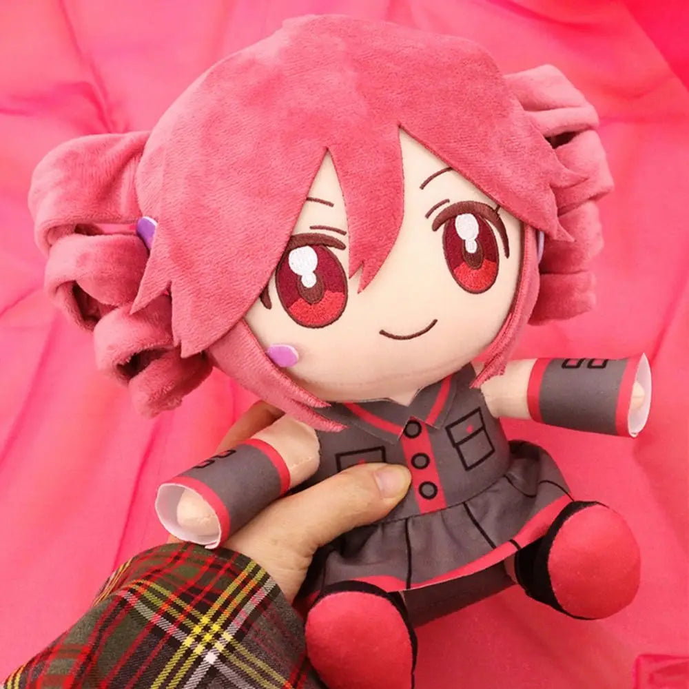 Anime Peripherals Kasane Teto Plush Soft Pillow Home Decor Plushie Diva Vtuber Kawaii 20cm Stuffed Teto Toy Children Adults