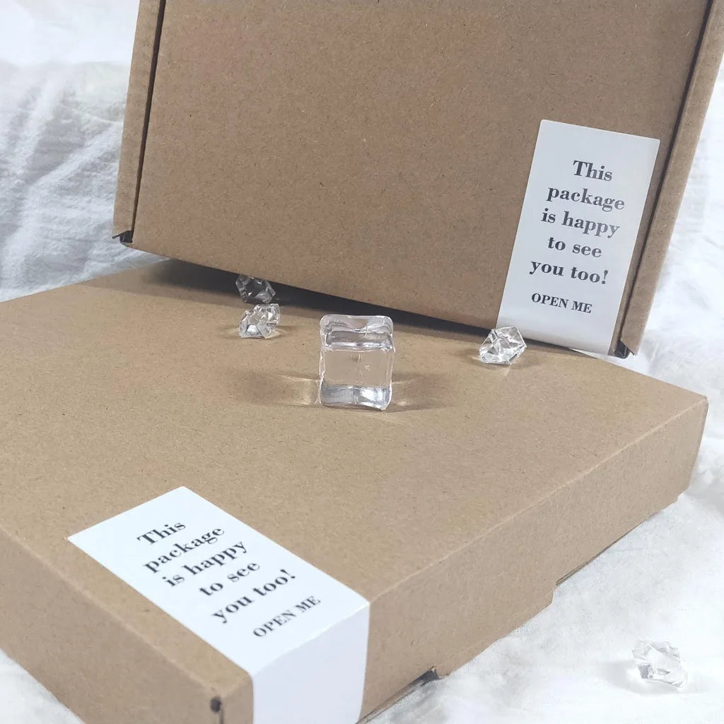 100pcs/roll Thank You Sticker Seal Labels Small Business Gift Decor Sticker This Package LS Happy To See You Too 3*9cm