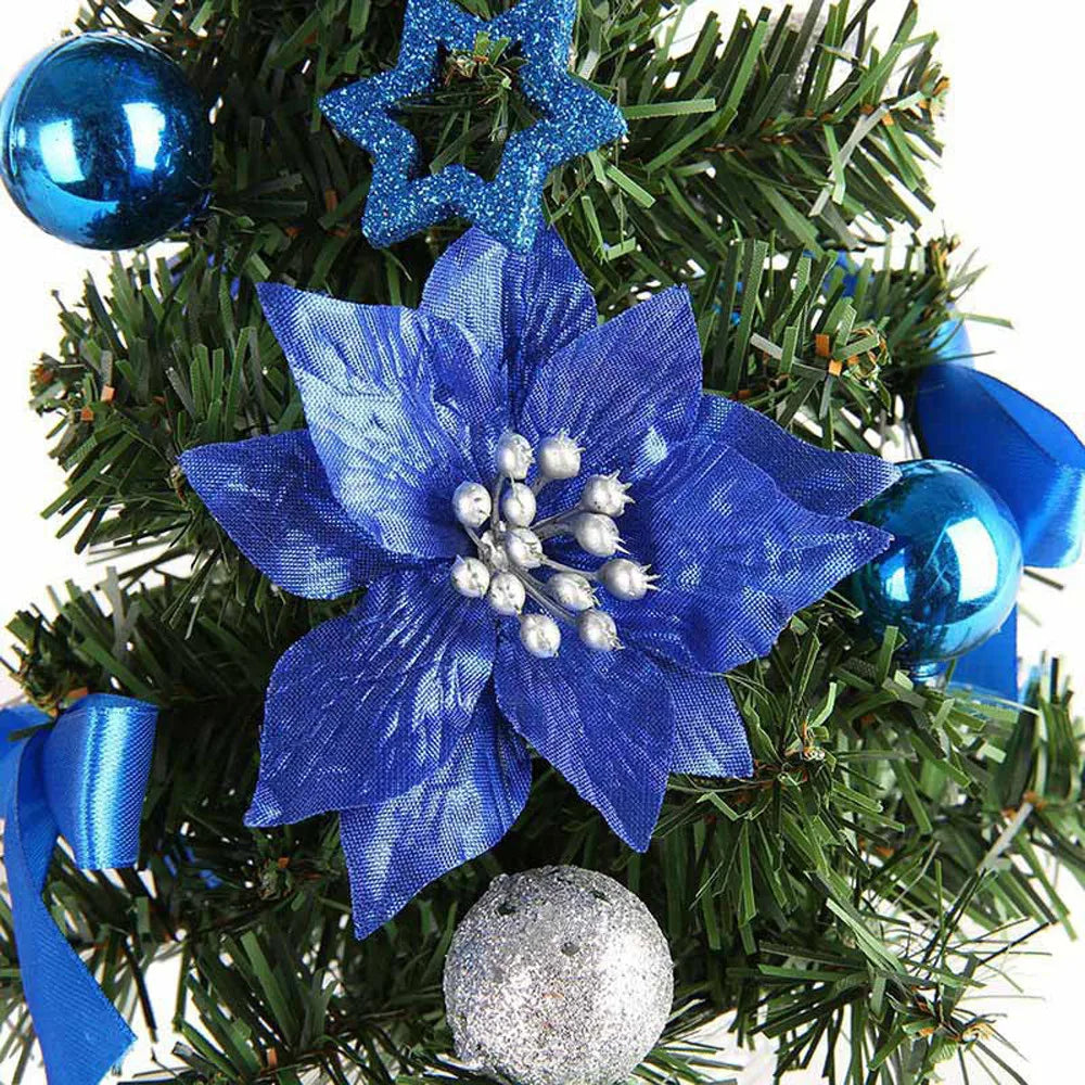 Christmas Tree Decorations Children DIY Handicraft Home Bedroom Party 20/30/40cm Artificial Christmas Tree 2023 New Year Gift