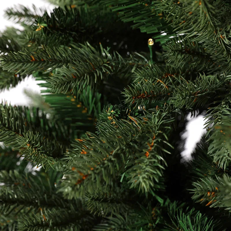 PE Christmas Tree with Lights 1.5m PE Christmas Tree Christmas Mall Scene Layout Supplies LED Xmas Tree