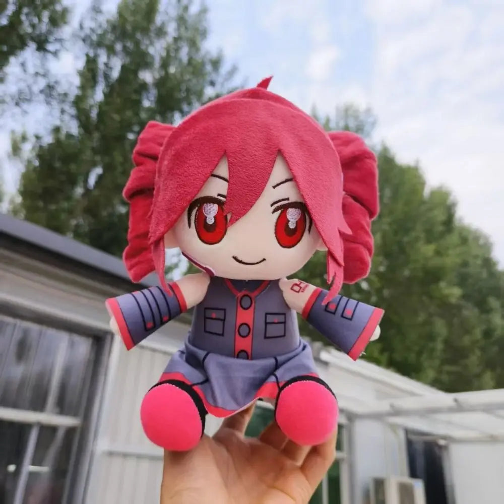 Anime Peripherals Kasane Teto Plush Soft Pillow Home Decor Plushie Diva Vtuber Kawaii 20cm Stuffed Teto Toy Children Adults