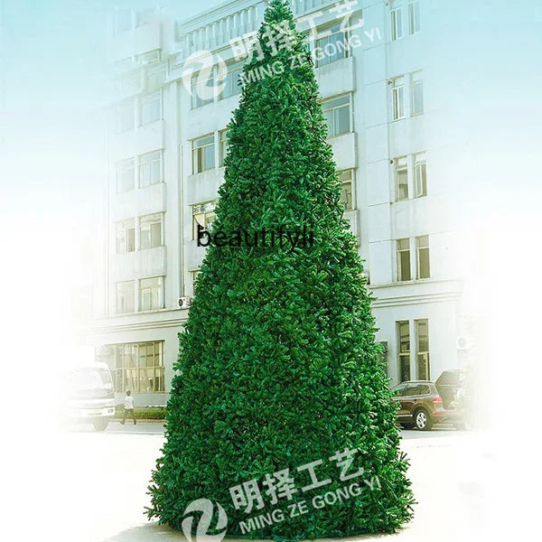 Large frame Christmas tree set 3m 4m 5m 6m 7m 8m wrought iron Christmas bare tree