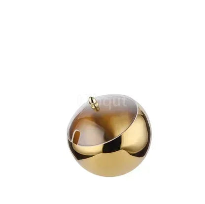 Stainless Steel Oblique mouthed Sauce Bowl with Lid Hot Pot Buffet Seasoning basket bowl Jar dish Container Salad Spherical Bowl