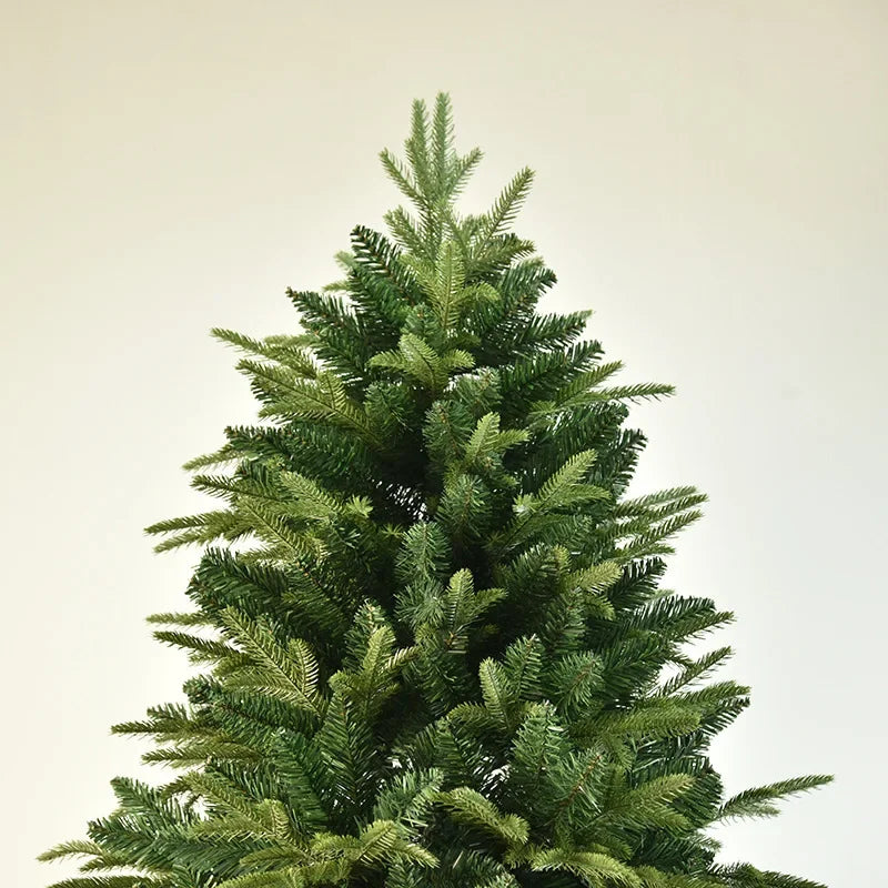 Artificial Christmas Tree PE&PVC Encryption with Lights Large Green Christmas Tree 120CM-240CM Family Christmas Party Decoration
