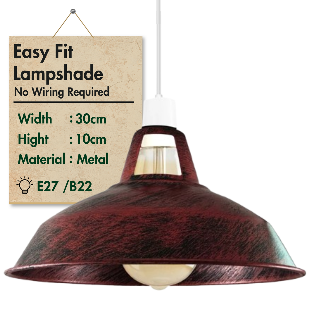 Barn Light Metal Shades For Lamps ~2264-9