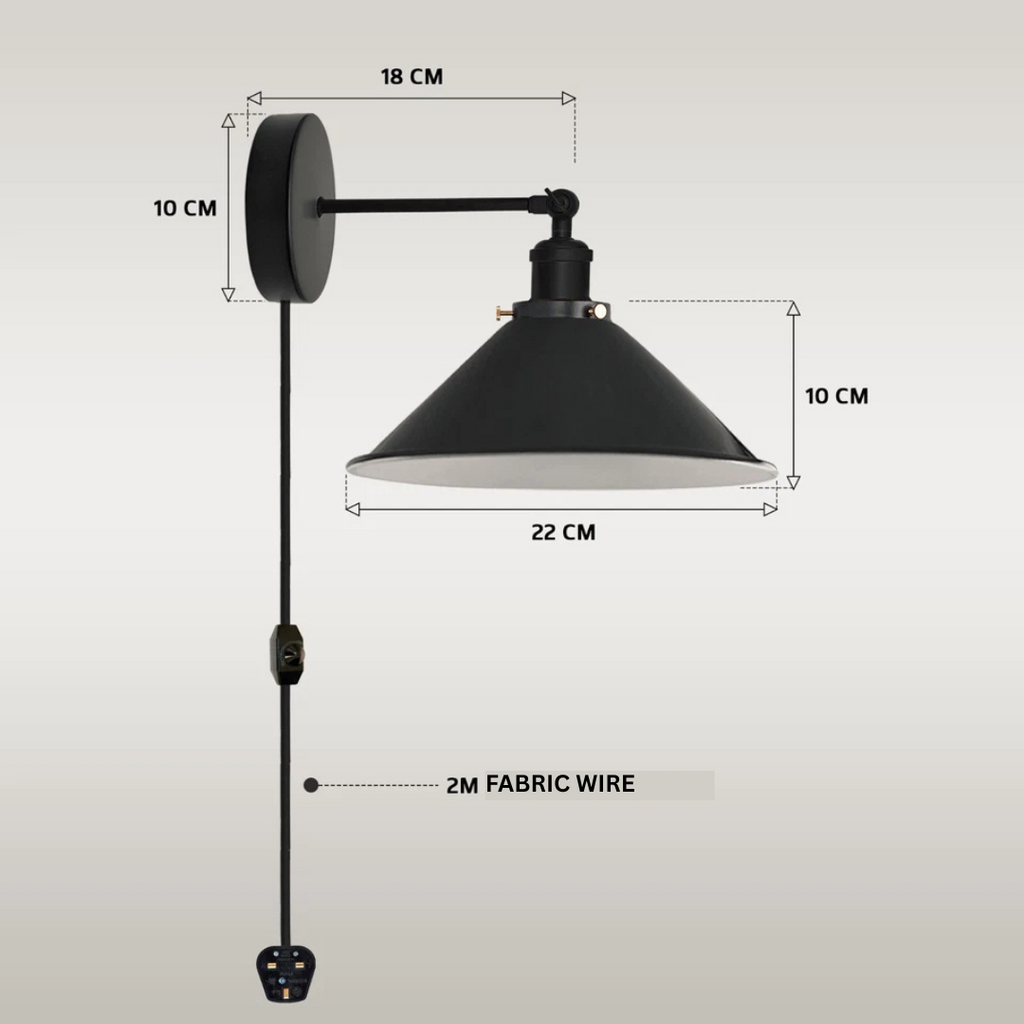 Cord plug in pendant light with Dimmer Switch ~2224-1