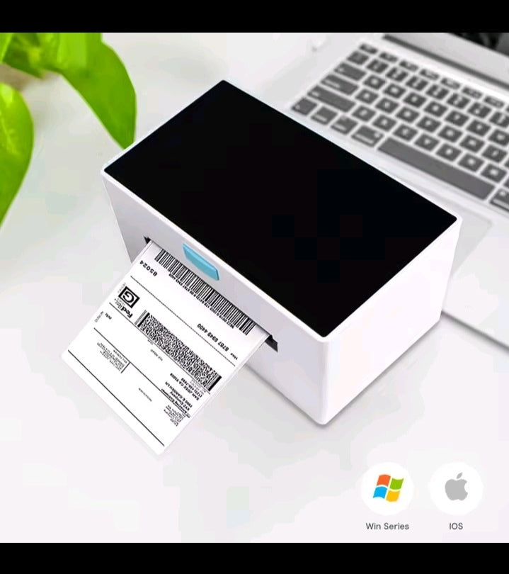 4inch Thermal Shipping Label printer 9220USB/Bluetooth Compatible with Windows/ mac Barcode Label printer